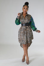 Load image into Gallery viewer, Sequin Leopard Dress