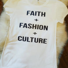 Load image into Gallery viewer, FAITH+FASHION+CULTURE